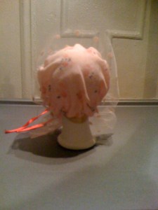 backyard There's nothing more attractive than a pink cap on a sophisticated lady.