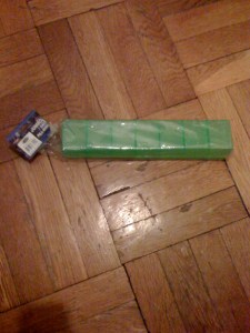 That behind is green. Wink. Barf.